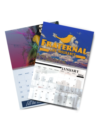 8.5 X 11 Saddle Stitch Calendars