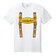 Block 15 Bloktoberfest Suspenders White Tee