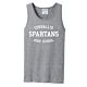 CHS Spartans Classic Look Gray Tank Top