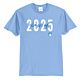CHS Spartans Class of 2025 Script Light Blue Tee