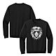 Lyle Lions Adult Groovy Lion Black Crewneck