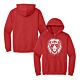 Lyle Lions Adult Groovy Lion Red Hoodie