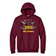Raiders Volleyball Red Hoodie