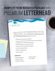 8.5 X 11 70LB Premium Opaque | Letter Head