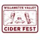 Willamette Cider Fest - Cheers Sticker