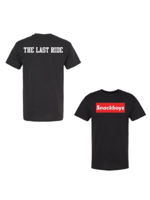  Snack Boyz Last Ride Black Tee