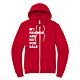 EPIK - Fleece Zip Hoodie - Red