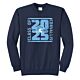 CHS Spartans Class of 2025 Navy Crewneck Hoodie