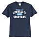 CHS Spartans Property Of Navy Tee