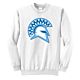CHS Spartans Spartan Head White Crewneck Hoodie