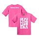 Lyle Lions Youth Lion Era Pink Tee