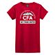 CFA We Stand United Women's Red Tee