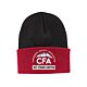 CFA We Stand United Black and Red Beanie 