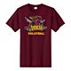 Raiders Volleyball Red Tee