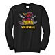 Raiders Volleyball Black Crewneck Sweatshirt