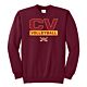 CV Volleyball Red Crewneck Sweatshirt