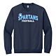 CHS Spartans Football Navy Crewneck