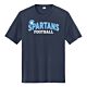 CHS Spartans Football Navy Athletic Tee