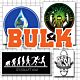 BULK - Custom Sized Stickers & Decals