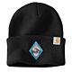 Valley Wags Diamond Logo Black Beanie