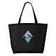 Valley Wags Diamond Logo Black Tote