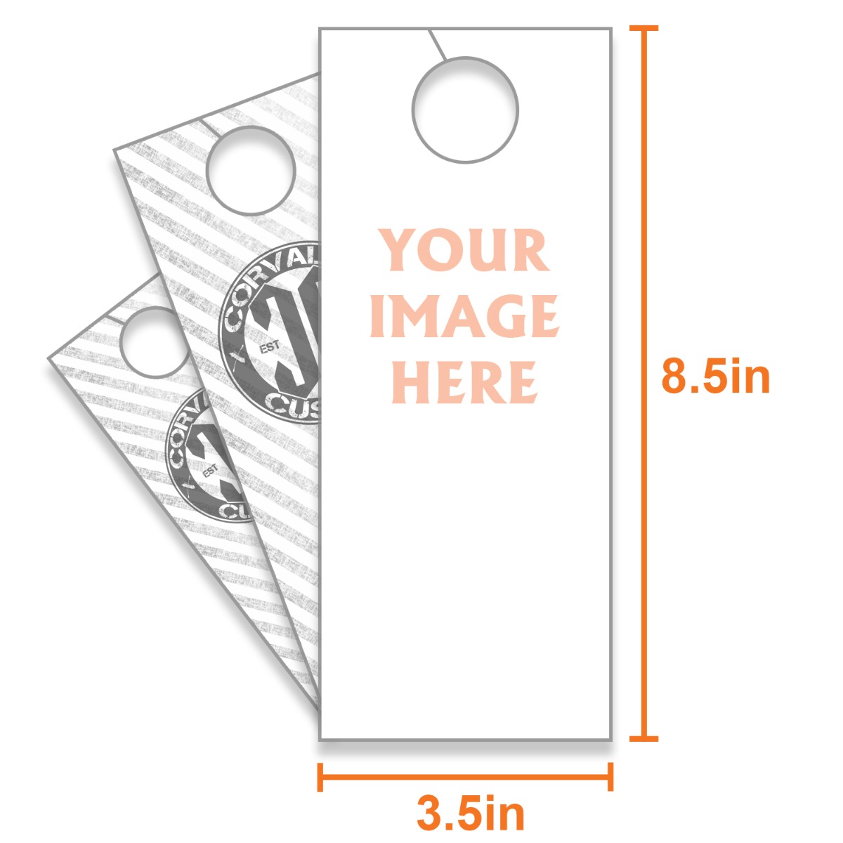 3.5 X 8.5 Door Hangers, door hanger 