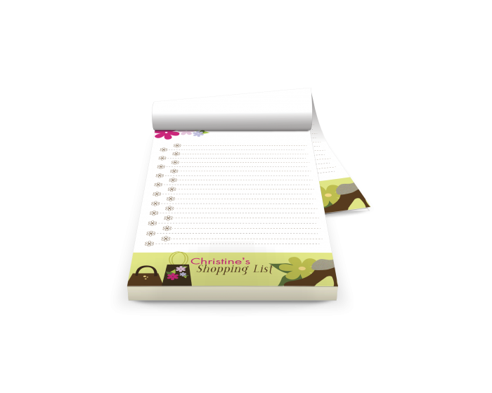 Linen Notepads Printed on 70lb White Linen Stock Padded with 25 or 50  Sheets Per Pad By Elite Flyers