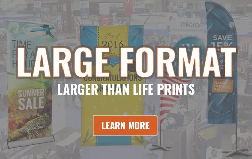 Check out custom large format printing options